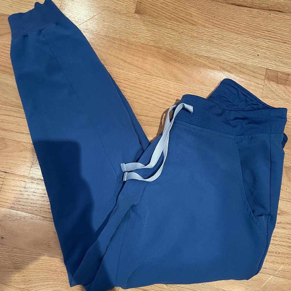 FIGS Scrubs Zamora Jogger Scrub Pants Royal Blue XXSP